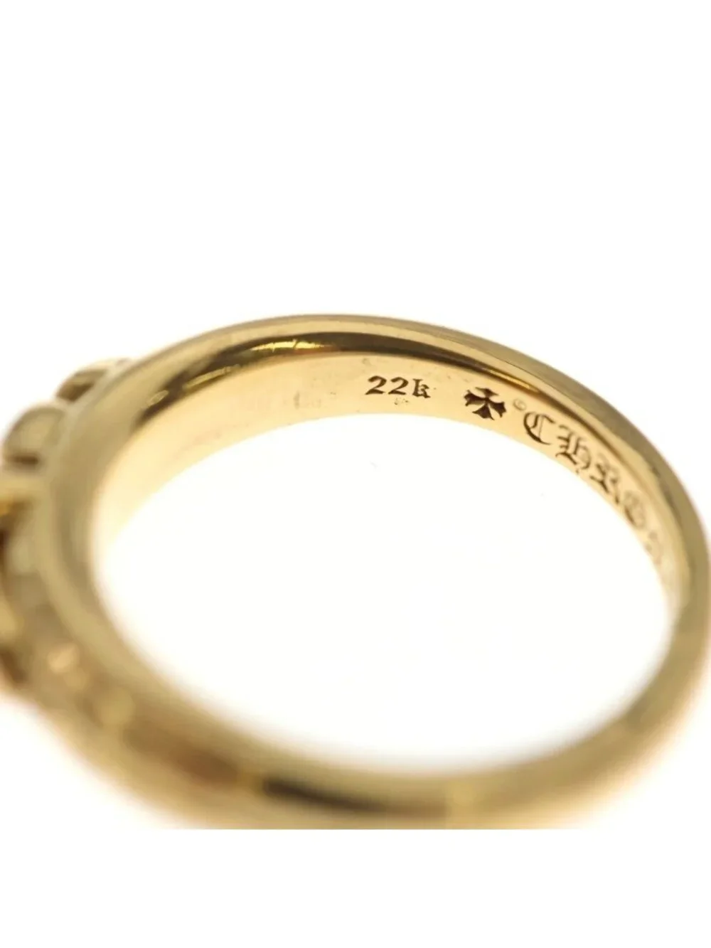 Chrome Hearts 22k Babyclsc Baby Classic Daga Ring Gold